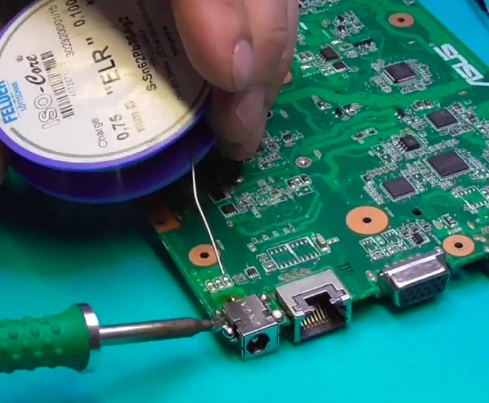 Замена разъема питания ноутбука Замена разъема питания ноутбука в г. Ханты-Мансийск